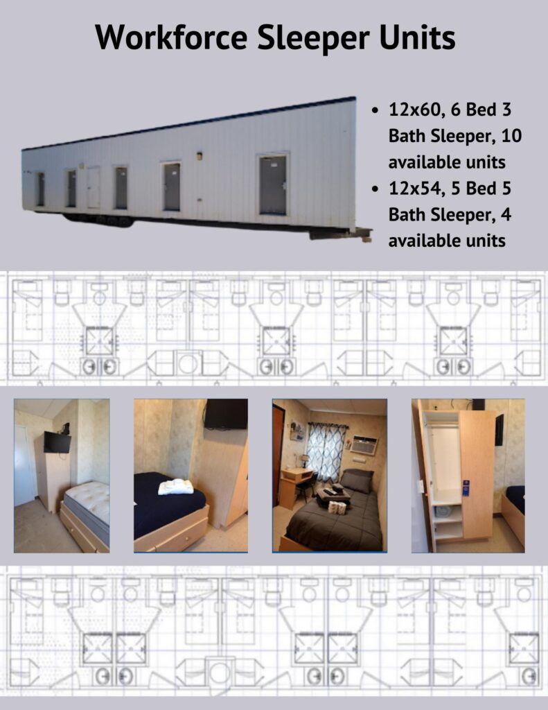 Oilfield Man Camp Homes sleeper Units -Crew quarters for sale